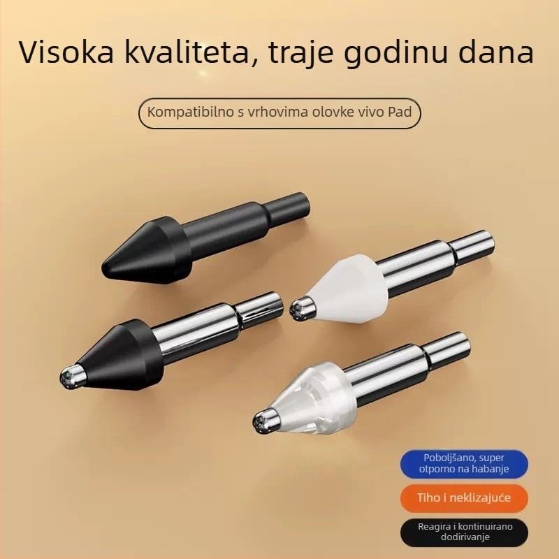 Zamjenski vrh stylusa za Vivo Pad 1 i 2 i cijev igle — otporan na habanje