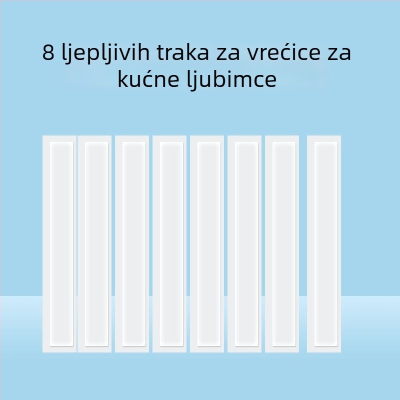 Velike vrećice za prikupljanje izmeta, 30×30 cm, rolo tip, debeli PE