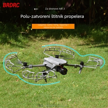 Brdrc – nylon zaštitni prsten za propeler DJI Air 3S, zaštitni poklopac propelera, dodatna oprema