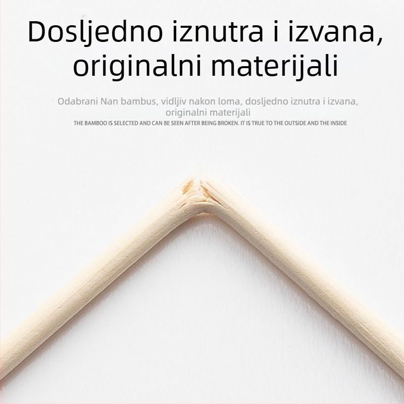 Jednokratne bambus štapići za jelo, kružni oblik, za brzu hranu, pojedinačno pakirani, za komercijalnu upotrebu, s otisnutim logom, mogućnost prilagodbe