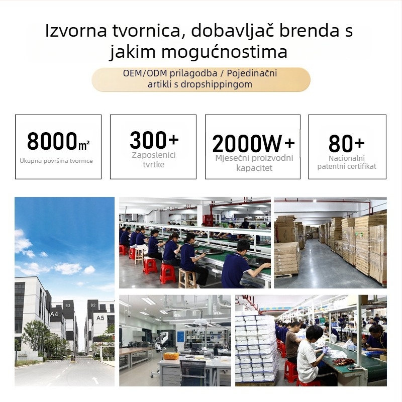 Električna kutija za ručak s dvostrukom izolacijom i odvojivim unutarnjim spremnikom, parenje i održavanje topline