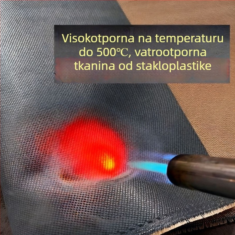 Torba za pohranu otpornu na vatru i vodu, višeslojna harmonika torba za putne dokumente s lozinkom