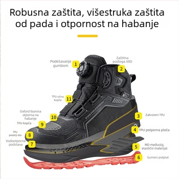 Star Knight cipele za bicikl SKX203 — vodootporne za sve godišnje sezone, otporne na habanje, za outdoor planinarenje i kampiranje