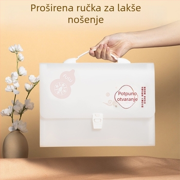 Deli PM222 Hulzi Serija Vodoravna 13 Odjeljaka Akordeonska Mapa