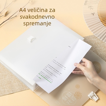 Deli PM222 Hulzi Serija Vodoravna 13 Odjeljaka Akordeonska Mapa