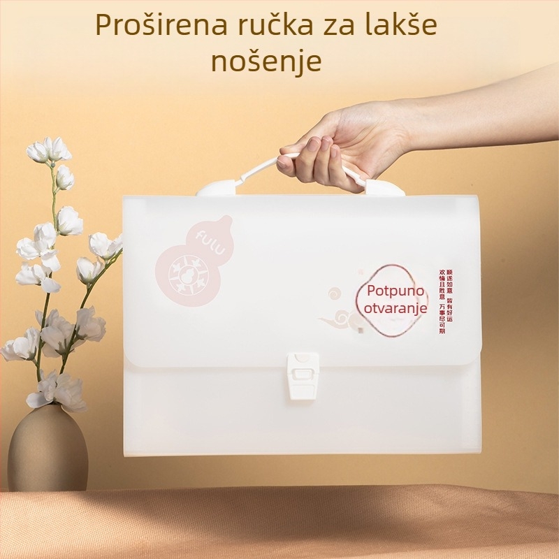 Deli PM222 Hulzi Serija Vodoravna 13 Odjeljaka Akordeonska Mapa