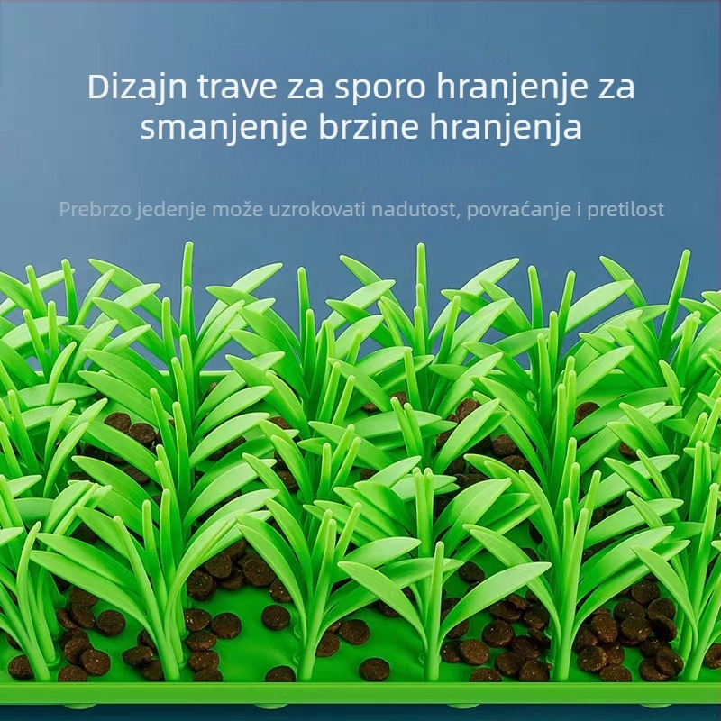 Silikonska podloga za lizanje za kućne ljubimce s usisnim čašicama, za polagano hranjenje i trening, protiv klizanja i curenja, igračka za mačke i pse