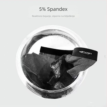 Muške gaće od 100% pamuka, prozračne, labav kroj, jednobojne, velika veličina