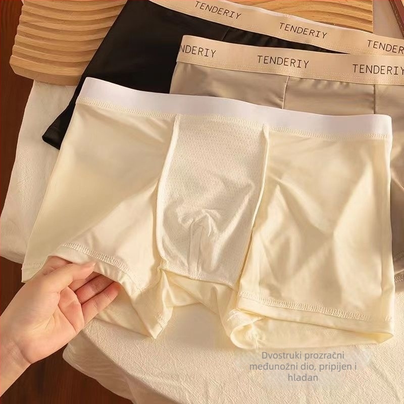 Muške boxerice Ice Silk – lagane, prozračnije, ljetne, plus veličina