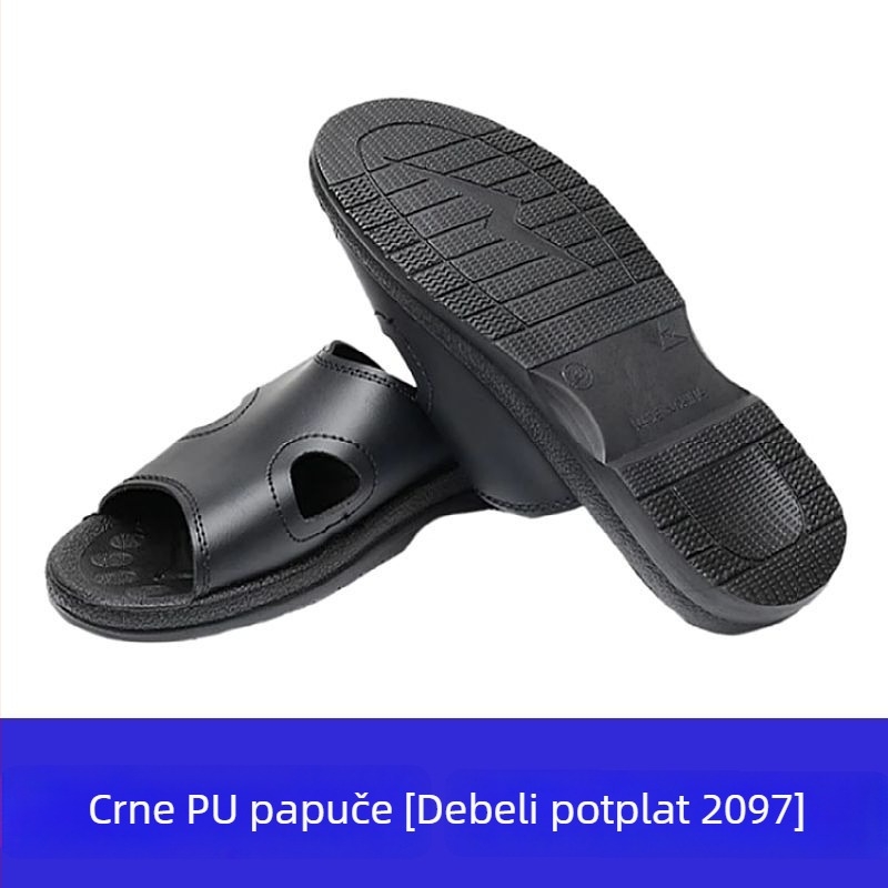 TPU papuče s debelim đonom, antistatične, za radionice — prozračne, protuklizne, otporne na habanje, unisex, ljeto
