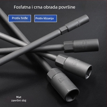 Set T-ključeva za popravak automobila i motocikla, produžena T-ručka, vanjski šesterokutni ključ 6-19 mm