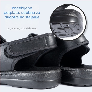 Antistatične podesivne sandale, lagane, protuklizne, otporne potplate za dugo stajanje u elektroničkoj radionici