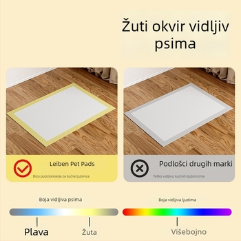 Jednokratna podloga za obuku kućnih ljubimaca, debela, apsorbirajuća i dezodorizirajuća, za pse i mačke