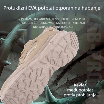 Muške ljetne sigurnosne cipele s pametnom kopčom i izolacijom od 10 kV za elektrikare, otporne na udarce i probijanje, udobne i prozračne