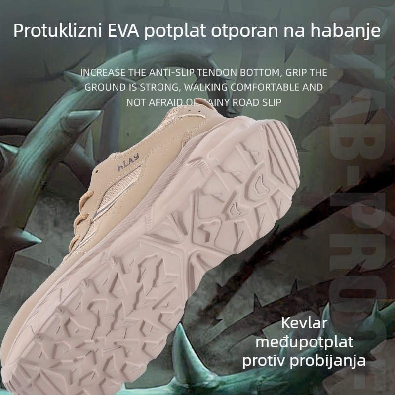 Muške ljetne sigurnosne cipele s pametnom kopčom i izolacijom od 10 kV za elektrikare, otporne na udarce i probijanje, udobne i prozračne