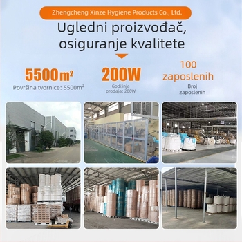 Debeli trening podmetač za mokrenje kućnih ljubimaca s bambusovim aktivnim ugljem, za pse i mačke
