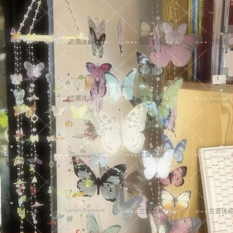 DIY komplet leptir zvončić za unutarnju zidnu dekoraciju – proljetna tema, poklon za djevojku ili najbolju prijateljicu