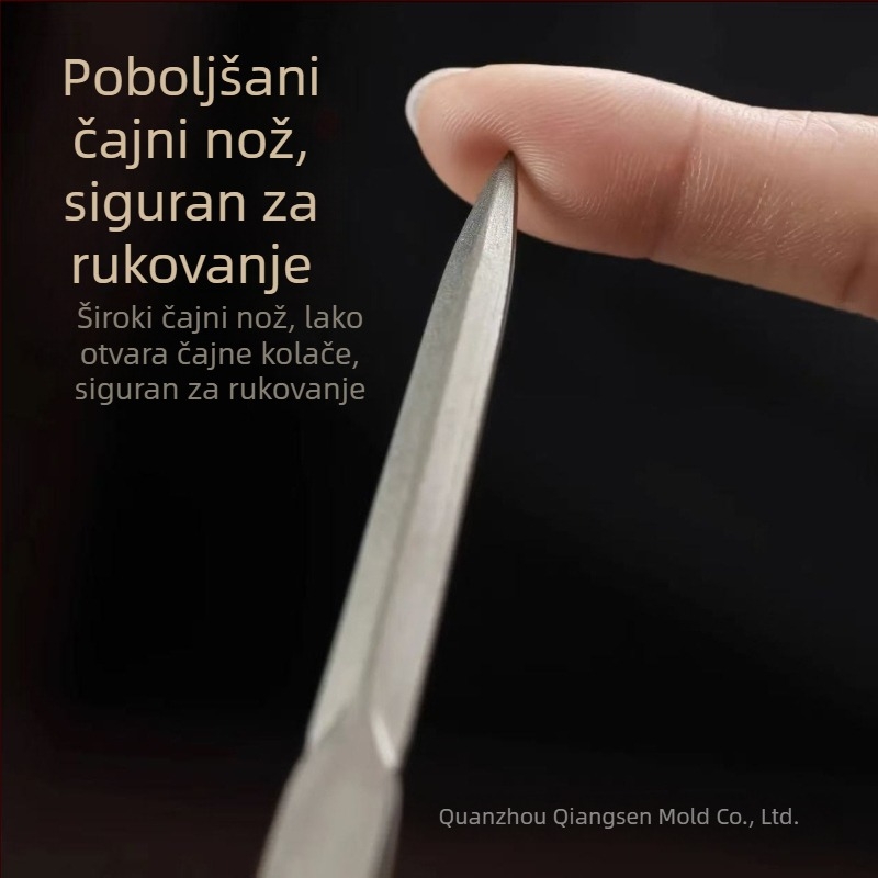 Pu'er nož i igla od čistog titana – integrirani otvarač za čaj i alat za čajnu kolač, dodatci za čajnu ceremoniju