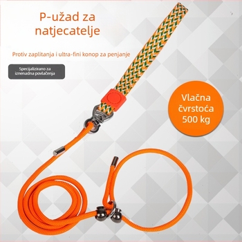 Povodac za pse srednjih i velikih pasmina — udoban za ruku, dizajn protiv gušenja, izdržljiva najlonska vodilica