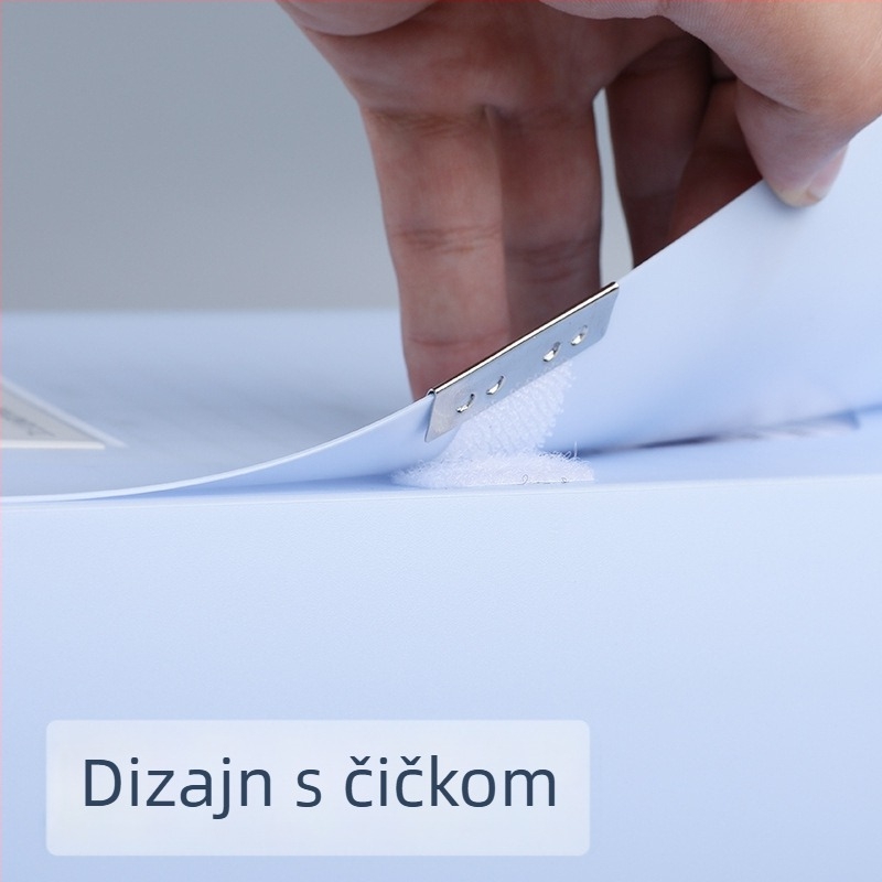 Prilagođena Morandi kutija za dokumente, sklopiva kutija za pohranu dokumenata, izuzetno debela, s velikim kapacitetom za ured