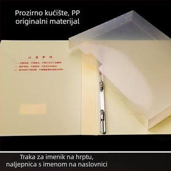A4 kutija za kadrovsku arhivu osoblja, kutija za pohranu dokumenata, kutija za integritet zaposlenika i člana stranke