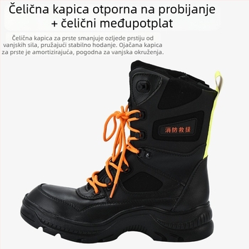 17 vrsta jedinstvenih šumskih čizama za spašavanje s čeličnim prstom, otporne na udarce i proboje, zaštitne čizme za vatrogasce