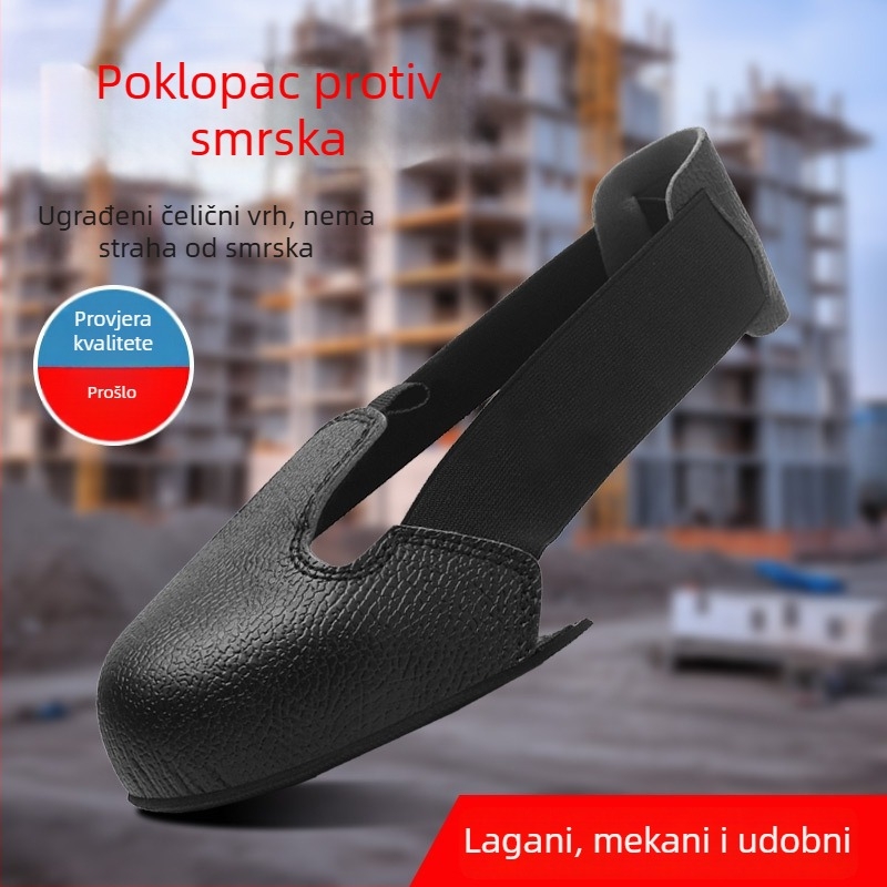 Cipele za sigurnost s čeličnom kapom i zaštitne navlake za cipele za posjetitelje