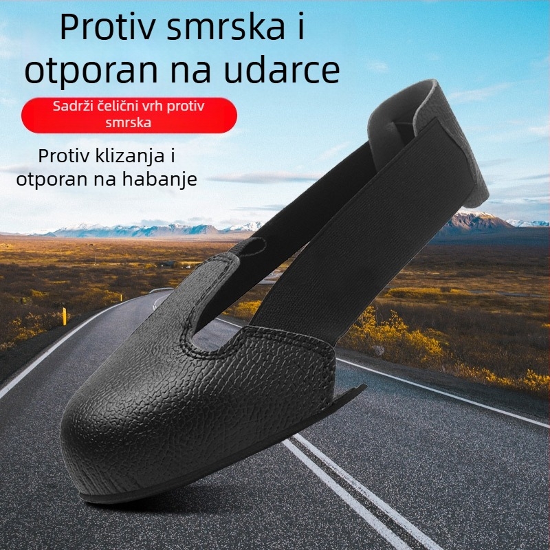 Cipele za sigurnost s čeličnom kapom i zaštitne navlake za cipele za posjetitelje
