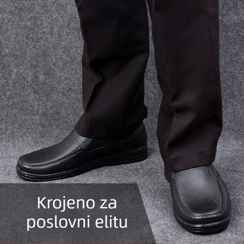 PVC muške vodootporne cipele za kišu, niskog profila slip-on, za proljeće i jesen, protuklizni potplat