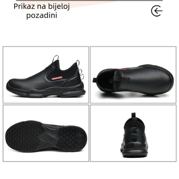 Kuharske cipele za muškarce i žene – protuklizne, otporne na ulje i vodu, niski vrh, prozračne i izdržljive, zaštita od probijanja