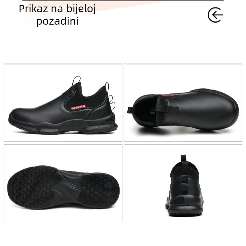 Kuharske cipele za muškarce i žene – protuklizne, otporne na ulje i vodu, niski vrh, prozračne i izdržljive, zaštita od probijanja