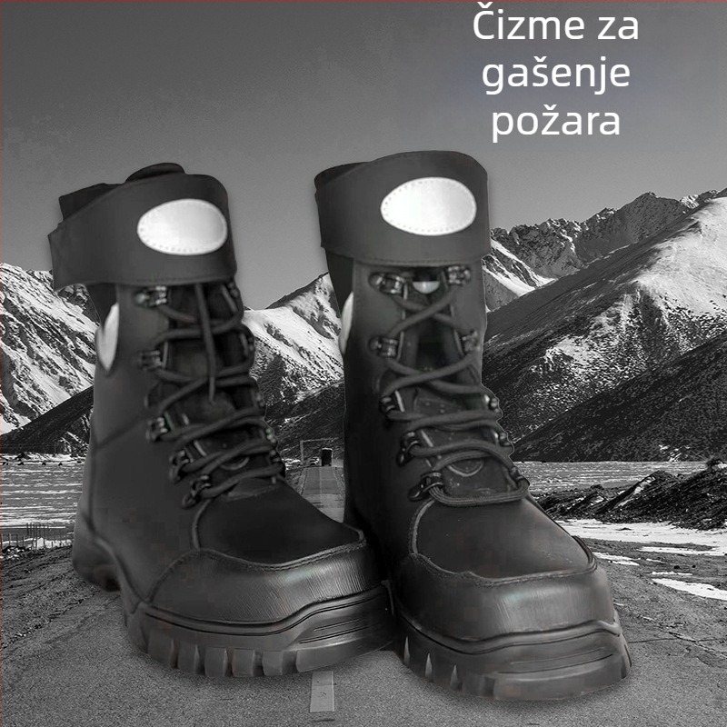 Čizme za spašavanje pri šumskim požarima — otporne na habanje, srednje visine, otporne na probijanje, za spašavanje na vodi