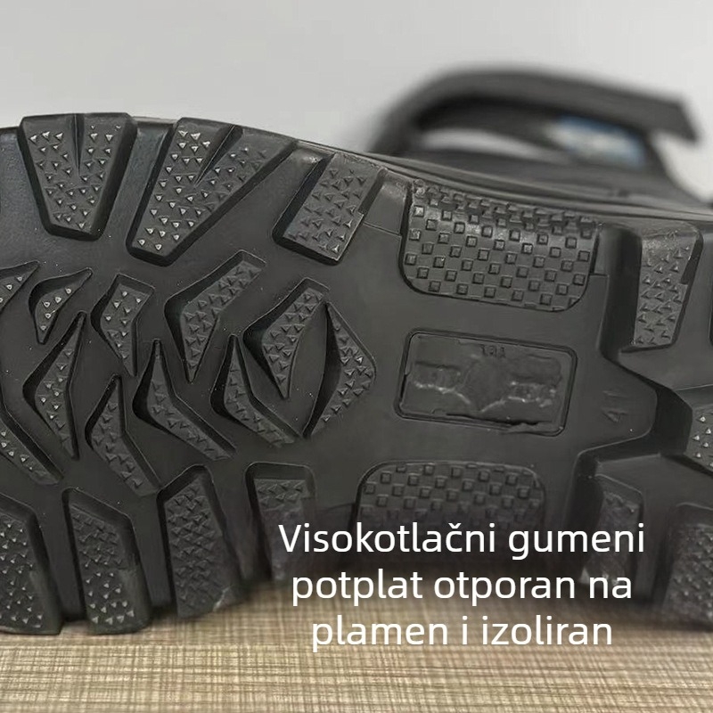 Čizme za spašavanje pri šumskim požarima — otporne na habanje, srednje visine, otporne na probijanje, za spašavanje na vodi