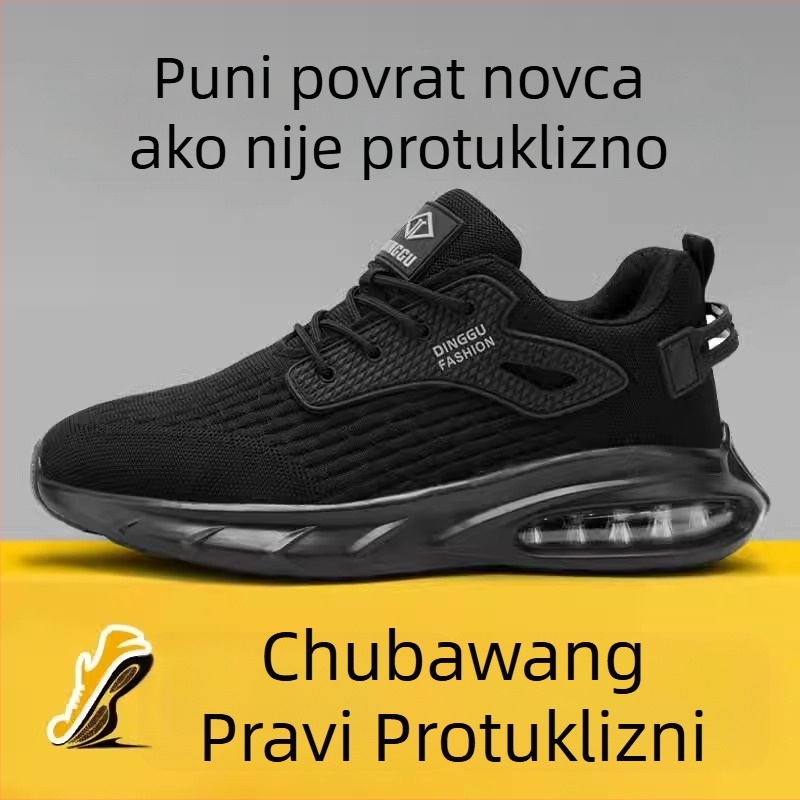 Muške lagane cipele kuhara s protukliznom potplatom, vodootporne i otporne na ulje, za kuhinju i restorane