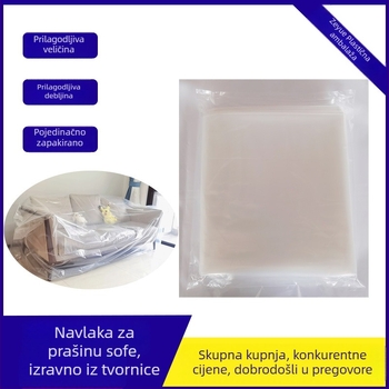 Plastični zaštitni pokrov za kauč protiv prašine s punim pokrivanjem – vodootporan zaštitni film