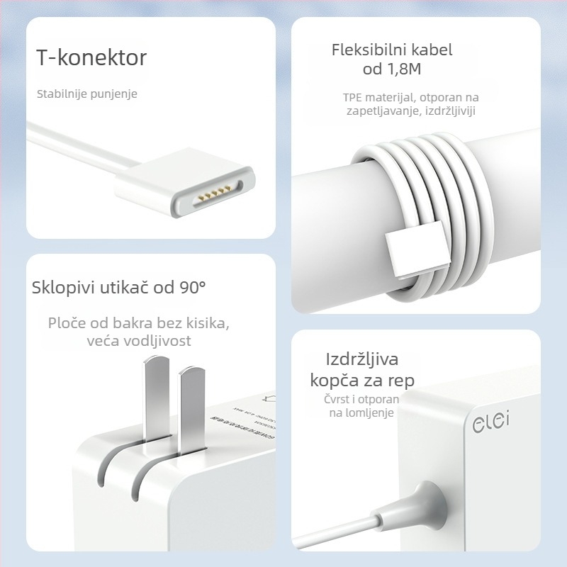 Novi model napajanja za Apple MacBook 45W/60W/85W
