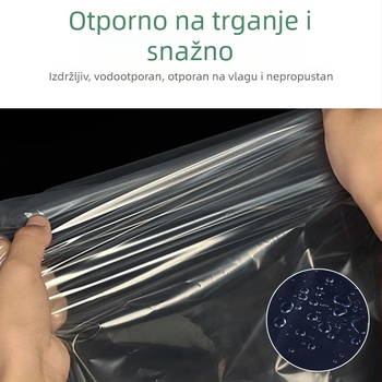 Prozirni vodootporni zaštitnik madraca, plastični zaštitni pokrov, prašinu otporan pokrov za krevet