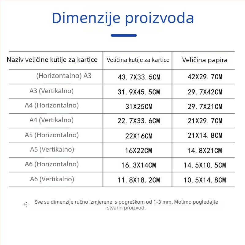 PVC vodootporan tvrdi spremnik za dokumente, visoke prozirnosti, otporan na nabore, otopor na prljavštinu i vlagu, prilagodljiv