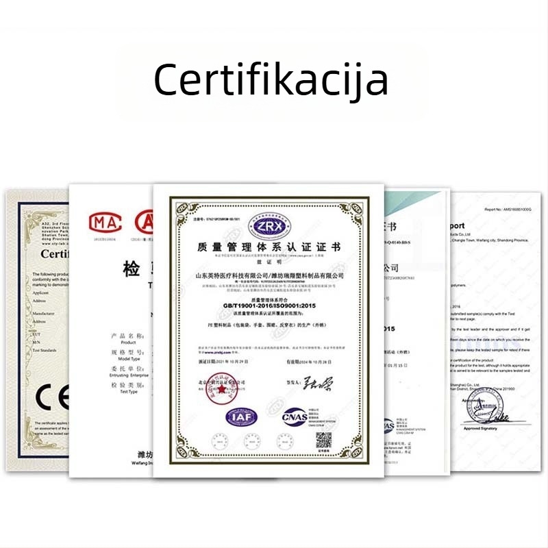 Jednokratne PE rukavice, prehrambene kvalitete, otporne na ulje, debele, kutija za doziranje, za kuhinju i kućnu upotrebu