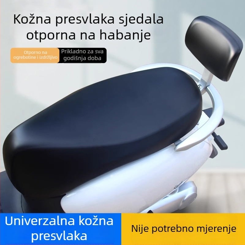 Debela vodootporna i UV-otporna navlaka za sjedalo za električne bicikle – univerzalna za sve sezone