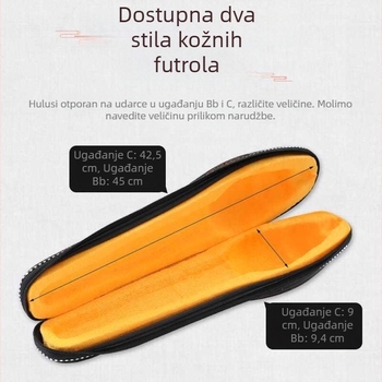 Hulusi zaštitna kutija s vodootpornim kućištem i otpornom na padove, profesionalno skladištenje za nastupe, prijenosna torba za glazbeni instrument