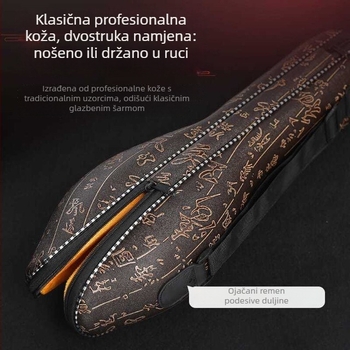 Hulusi zaštitna kutija s vodootpornim kućištem i otpornom na padove, profesionalno skladištenje za nastupe, prijenosna torba za glazbeni instrument