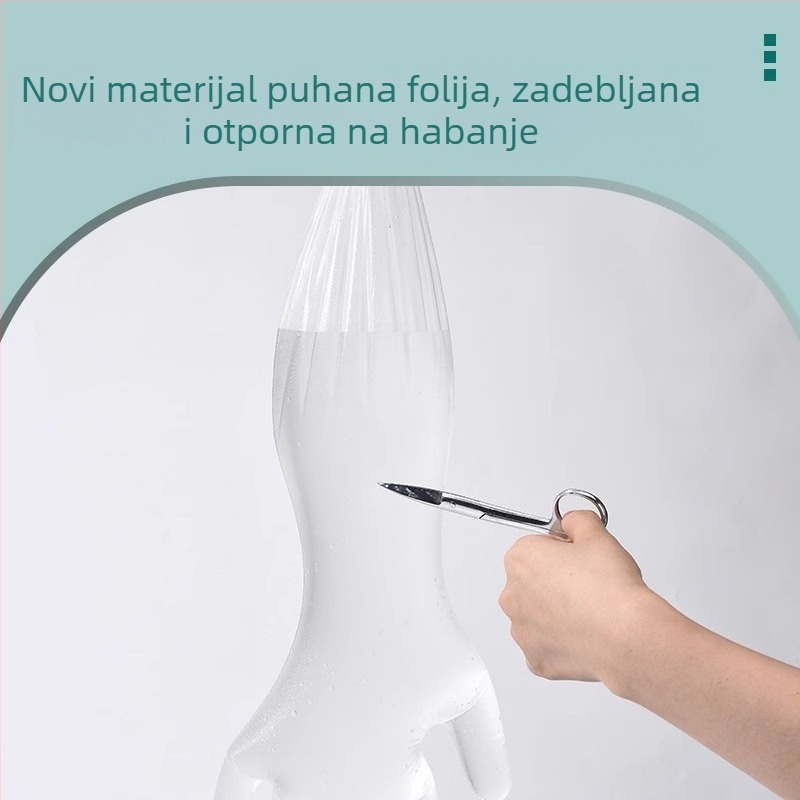 Jednokratne debeli, otporni rukavice za kuhinju s produženim manžetama, vodootporne zaštitne rukavice