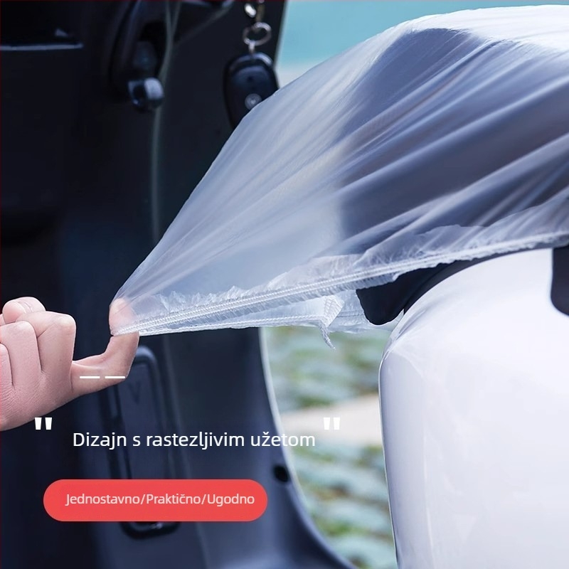 Jednokratna navlaka za sjedalo za električna vozila, vodootporna i otporna na prašinu, univerzalna veličina