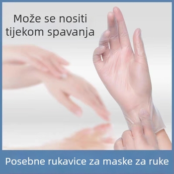Jednokratne PVC rukavice za bolničku upotrebu, kompatibilne s dodirnim zaslonom, noćna njega ruku