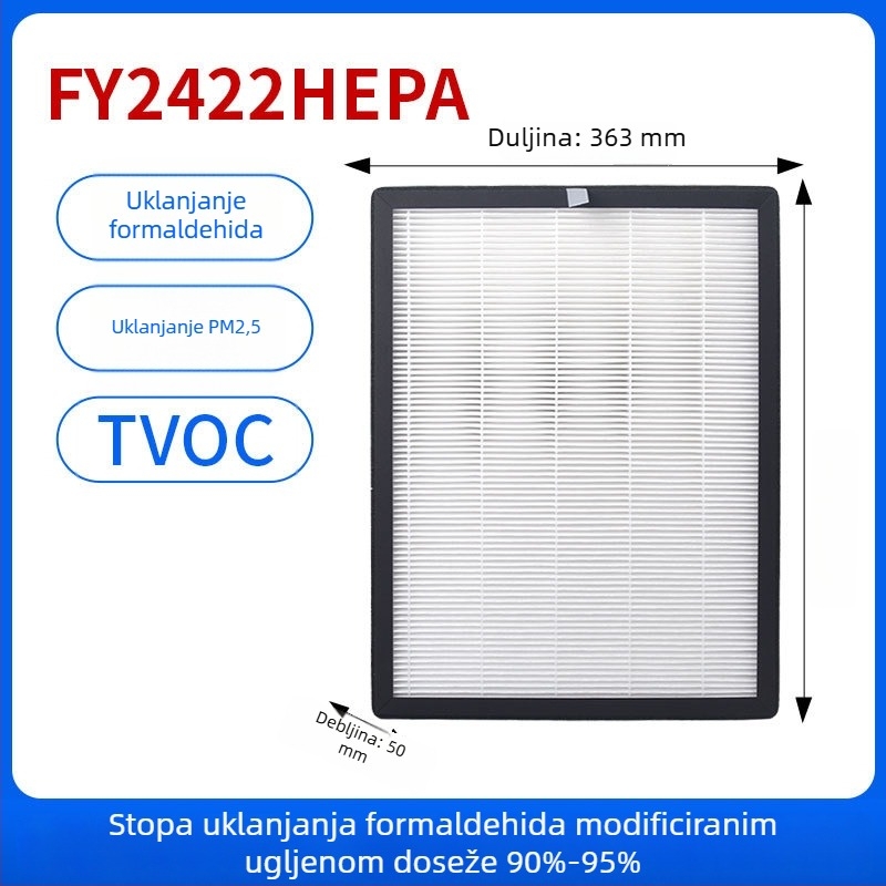 Zamjenski filtr za Philips FY2420/FY2422/AC3822/2880/2890 pročišćivač zraka