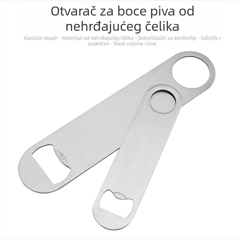 Domaći otvarač za boce piva i konzerve od nehrđajućeg čelika