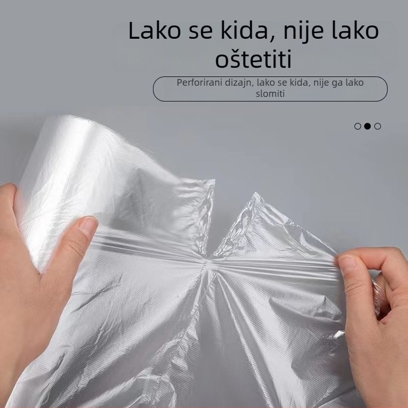 Debele plosnate vrećice za čuvanje hrane, u roli, kućna upotreba, PE plast