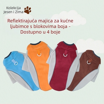 Reflektirajuća odjeća za pse za jesen/zimu – za Male i velike pse