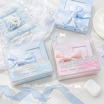 RosyPosy Bowknot Mini Fotoalbum s mrežastim stranicama